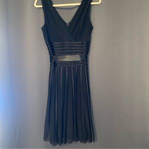 EUC. S.L. Fashions women’s black cocktail dress size 16